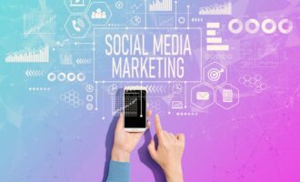 social-media-marketing-concept-person-using-smartphone-social-media-marketing-concept-person-using-white-smartphone-166326260